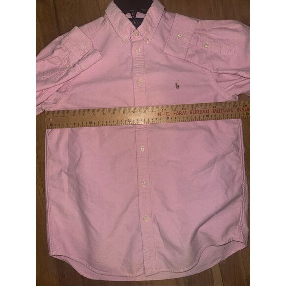 Ralph Lauren Polo performance button down pink school-golf - Youth 18 - 20 XL - Picture 5 of 6